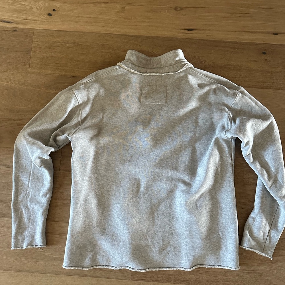 FRANK & EILEEN Patrick Triple Fleece Pull Over Henley - Picture 6 of 11